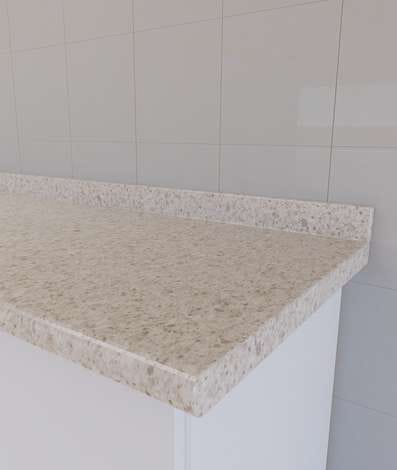 Esquina de cubierta Zenka en color Ivory Pearl Mate